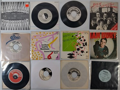 Lot 182 - IAN DURY - 7" COLLECTION