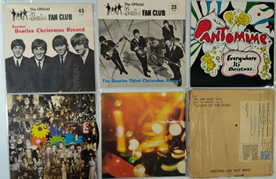 Lot 185 - THE BEATLES - FAN CLUB/ CHRISTMAS 7" FLEXI DISCS