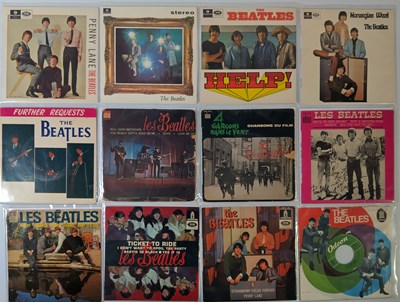 Lot 187 - THE BEATLES - OVERSEAS 7" COLLECTION