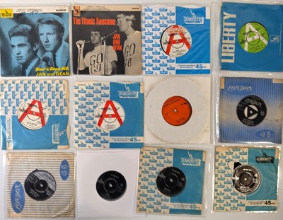 Lot 190 - JAN AND DEAN - 7" COLLECTION (INC EPs/ DEMOS)