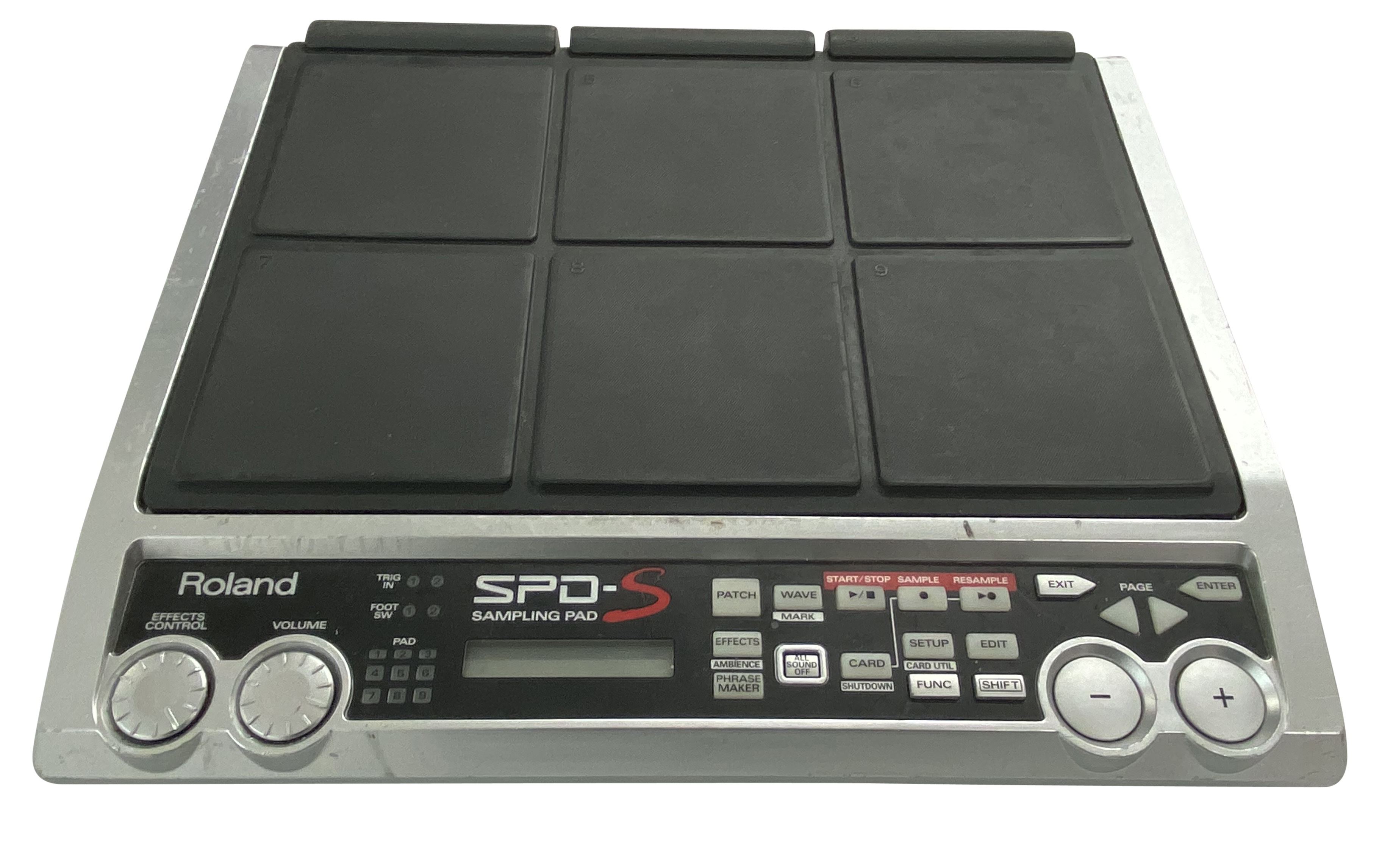 Lot 222 SIMMONS MIDI TRIGGER PAD & BOXED ROLAND