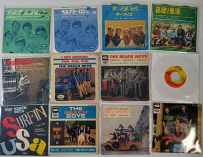 Lot 191 - THE BEACH BOYS - 7" COLLECTION (INC OVERSEAS/ EPs)