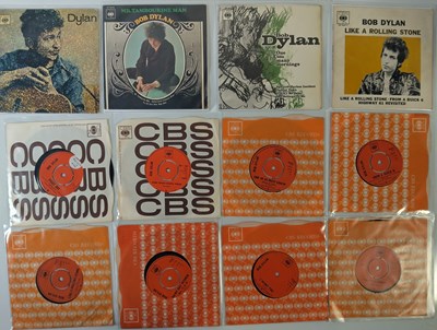 Lot 195 - BOB DYLAN - 7" COLLECTION (INC EPs)