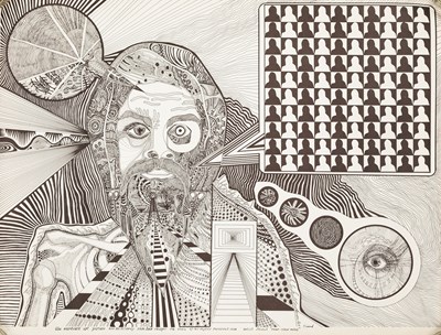 Lot 119 - PSYCHEDELIA - VINTAGE 1960S POSTER DESIGNS.