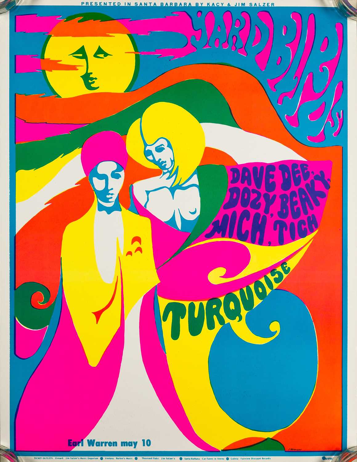 Lot 122 - JIM SALZER REPRINT POSTER.