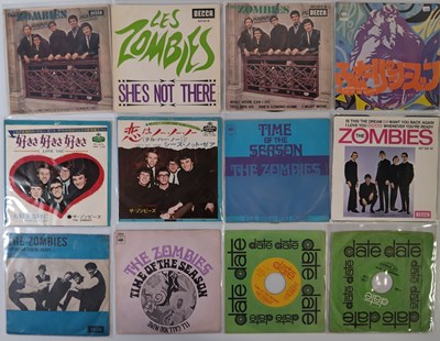 Lot 233 - THE ZOMBIES OVERSEAS EPS AND 7"S COLLECTION