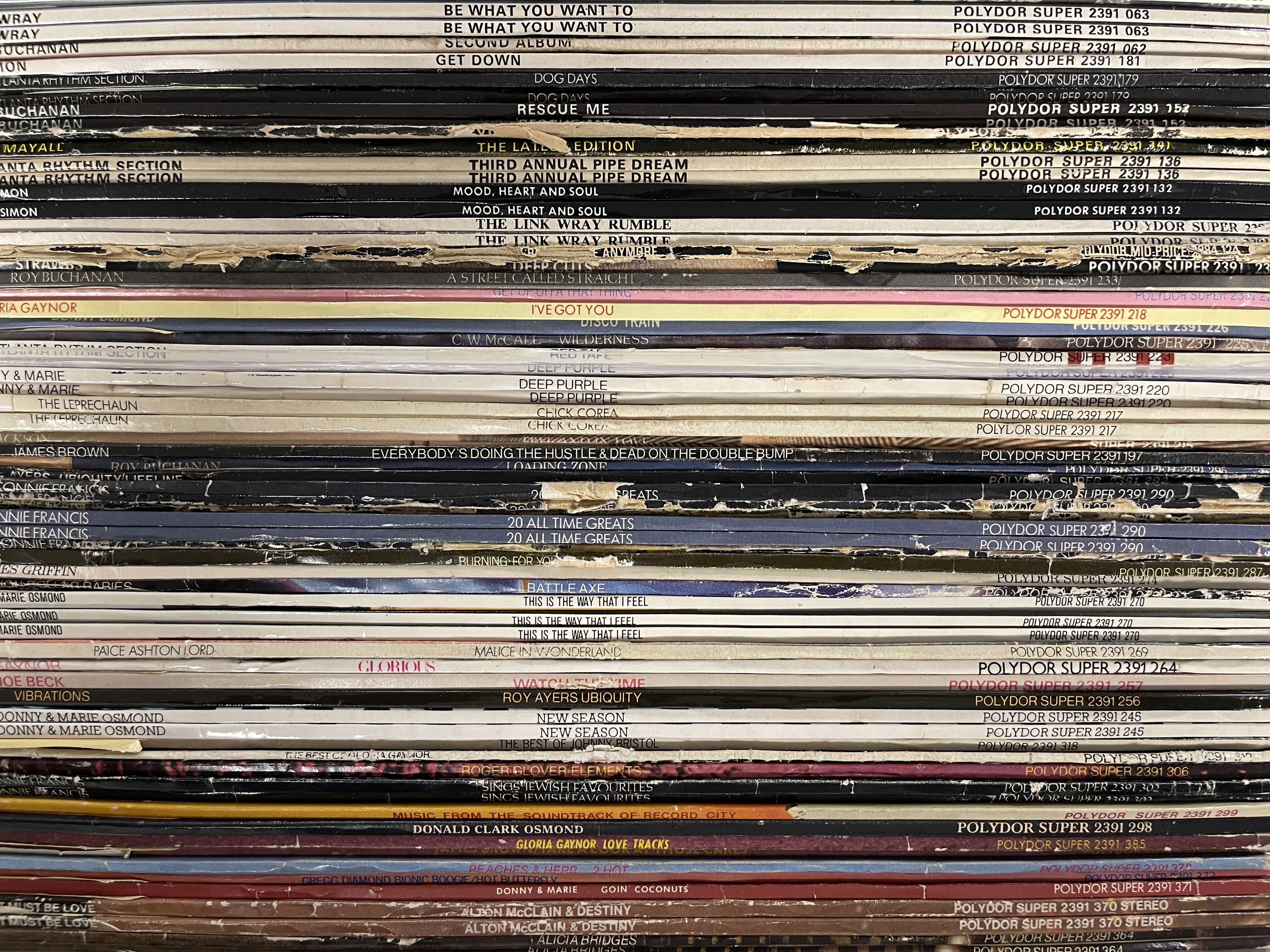 Lot 212 - POLYDOR RECORDS - LP COLLECTION