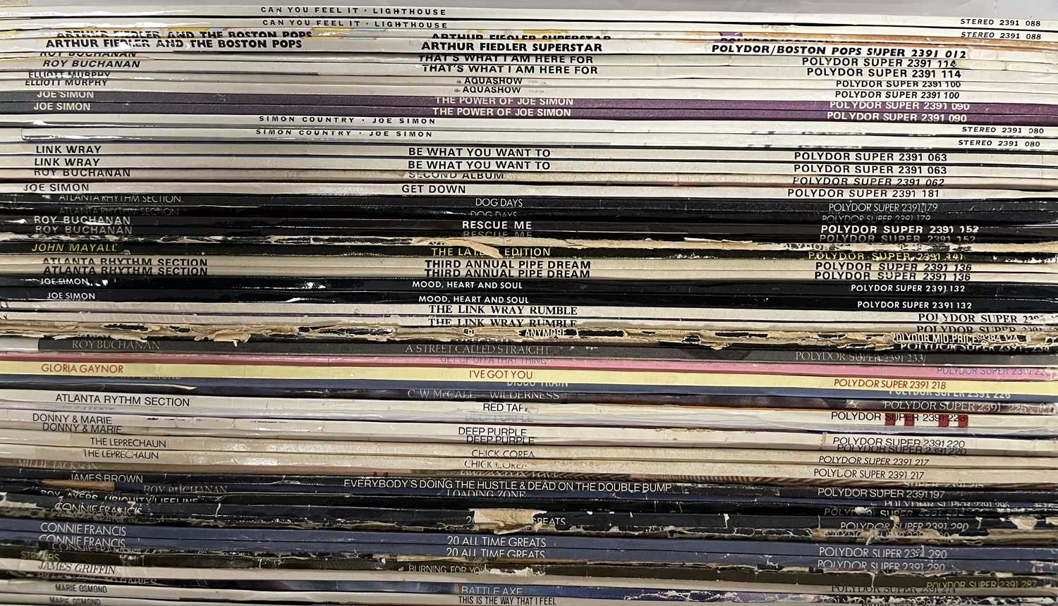 Lot 212 - POLYDOR RECORDS - LP COLLECTION