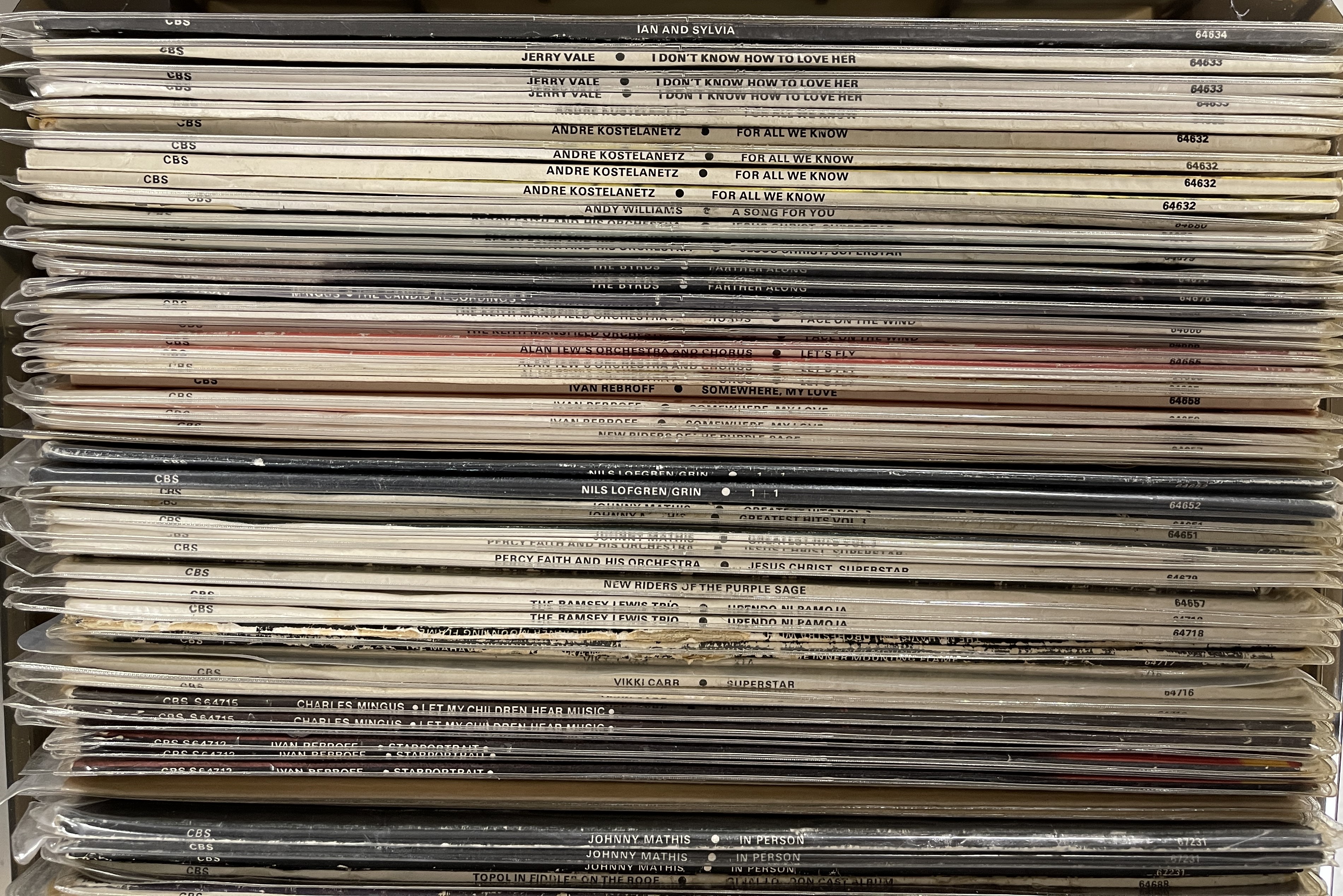 Lot 213 - CBS RECORDS - LP COLLECTION