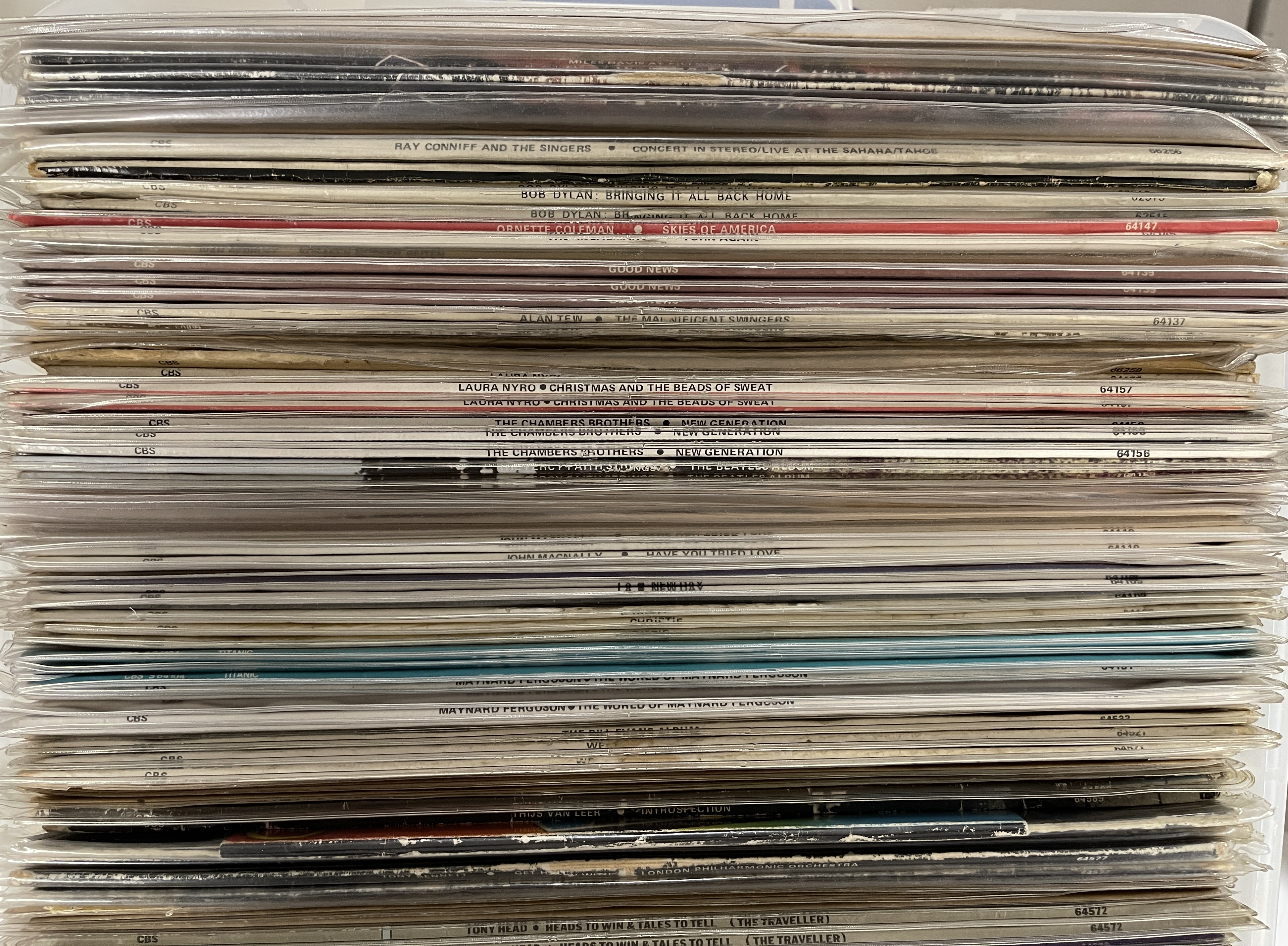 Lot 213 - CBS RECORDS - LP COLLECTION