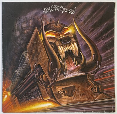 Lot 283 - MOTORHEAD - A SIGNED LP.