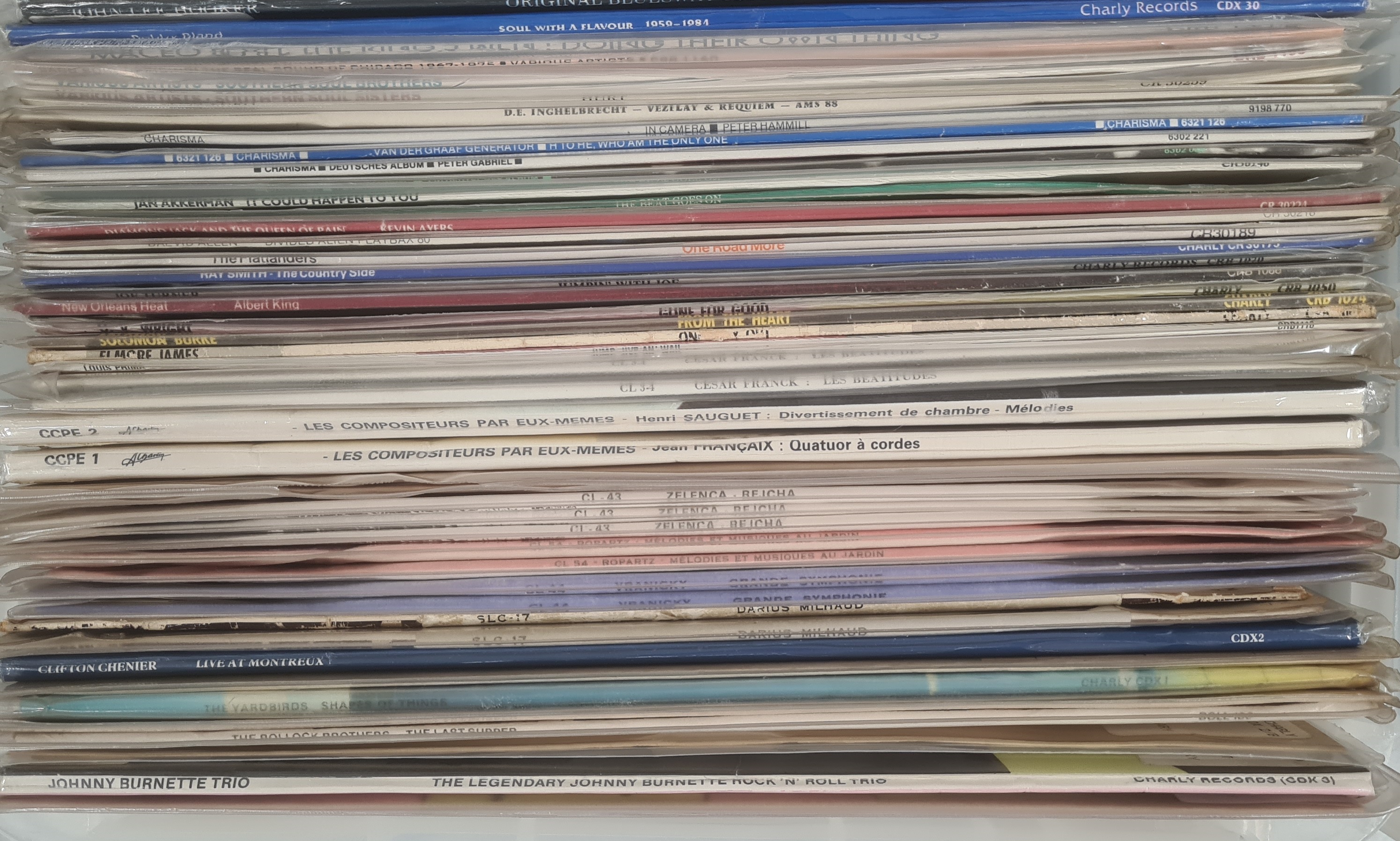 Lot 256 - 'C' LABELS (LARGELY CBS/CHARLY) - LPs