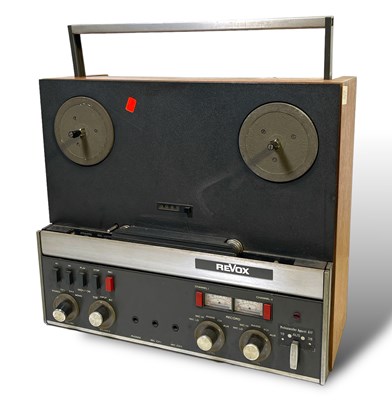 Lot 8 - REVOX A77 REEL TO REEL TAPE RECORDER.