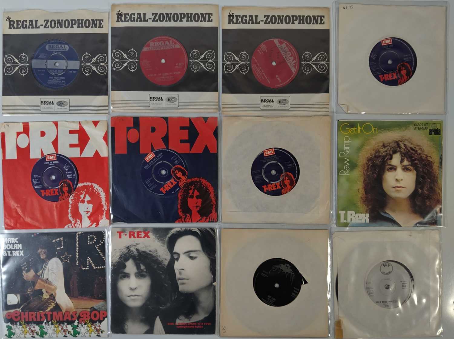 Lot 236 - T. REX 7" COLLECTION