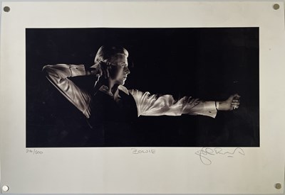 Lot 469 - DAVID BOWIE - JOHN ROWLANDS SIGNED LIMITED EDITION ARCHER PRINT.