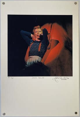 Lot 471 - DAVID BOWIE - JOHN ROWLANDS SIGNED LIMITED EDITION PRINT.