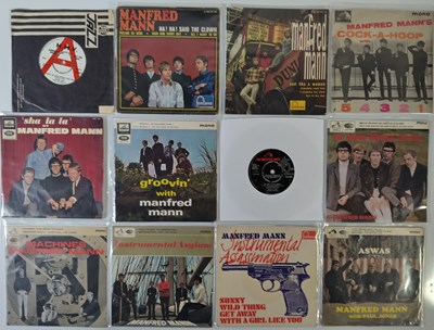 Lot 240 - MANFRED MANN 7" COLLECTION