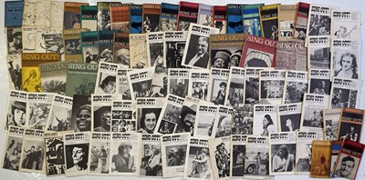 Lot 124 - FOLK MAGAZINES INC 1960S 'SING OUT'.