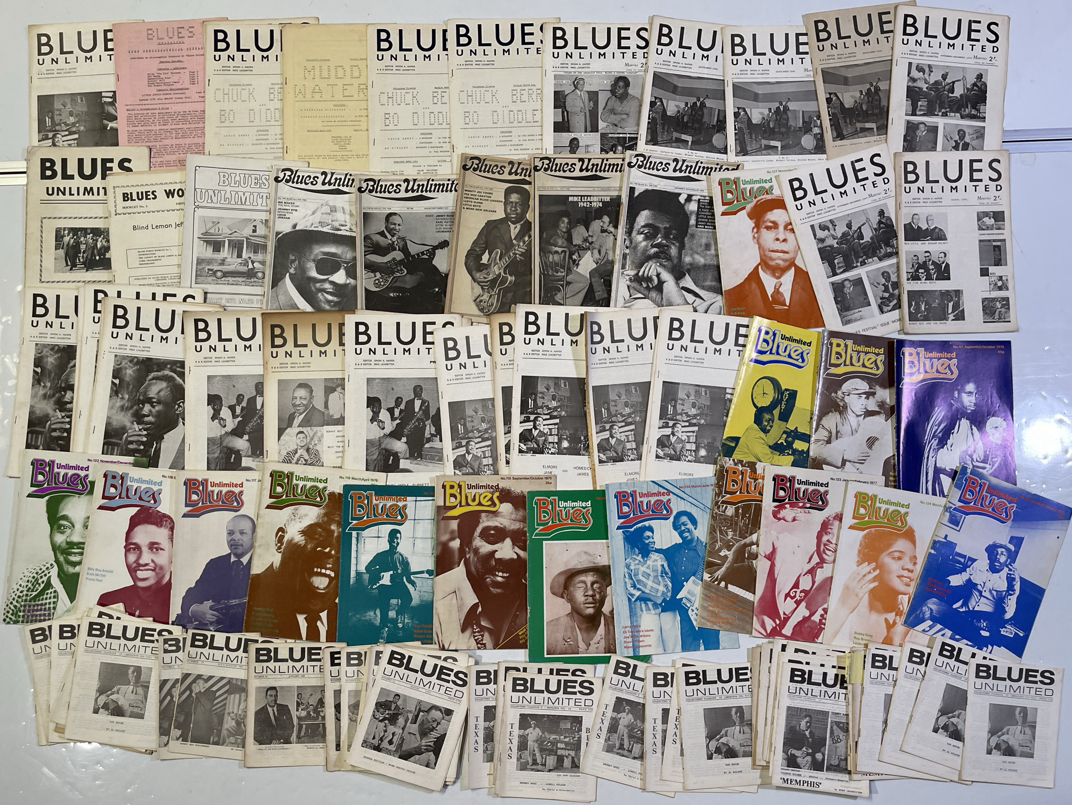 Lot 125 - BLUES/R&B/SOUL MAGAZINES AND ZINES C 1960S