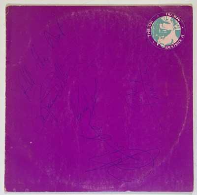 Lot 292 - THE WHO - FULLY SIGNED COPY OF LIVE AT LEEDS.