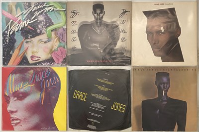 Lot 420 - TOYAH/GRACE JONES/CYNDI LAUPER/HAZEL O'CONNOR - LPs/12"