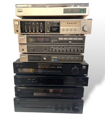 Lot 27 - HIFI EQUIPMENT ( NAD, SONY, SANSUI, MARANTZ).