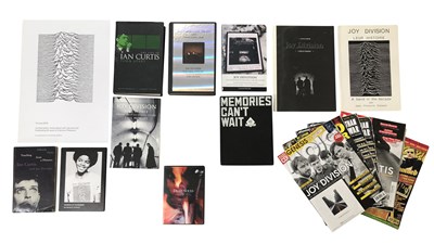 Lot 258 - JOY DIVISION BOOKS AND MAGAZINES COLLECTION