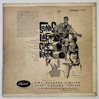 Lot 300 - GENE VINCENT - SIGNED LP.