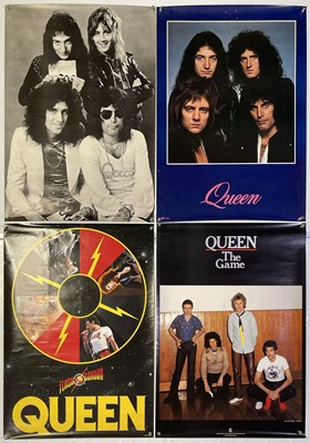 Lot 452 - QUEEN - 1970S/80S JAPANESE POSTERS.