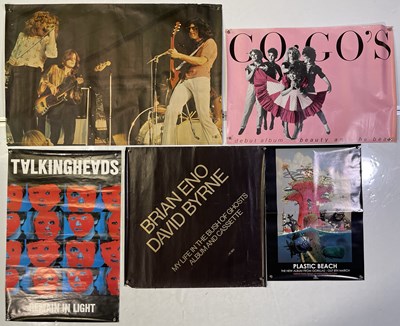 Lot 218 - ROCK / POP / PUNK POSTER COLLECTION INC XTC.