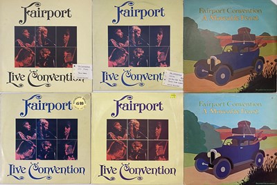 Lot 13 - FAIRPORT CONVENTION - 1974/ 75 LPs (PRESSINGS PACK)