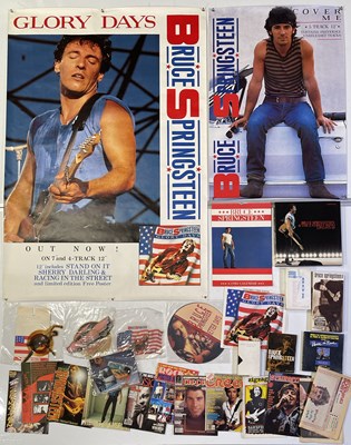 Lot 62 - BRUCE SPRINGSTEEN - MEMORABILIA AND POSTERS.