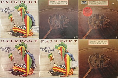 Lot 14 - FAIRPORT CONVENTION - 1976 LPs (PRESSINGS PACK)