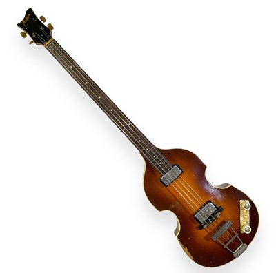 Lot 54 - BEATLES INTEREST - C1960S VINTAGE HOFNER VIOLIN BASS