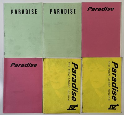 Lot 537 - PARADISE - THE NEW ORDER FANZINE- ORIGINAL ISSUES.