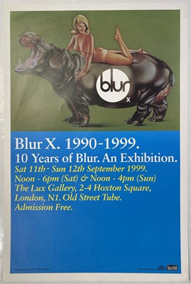 Lot 228 - BLUR X 1990-1999 POSTER