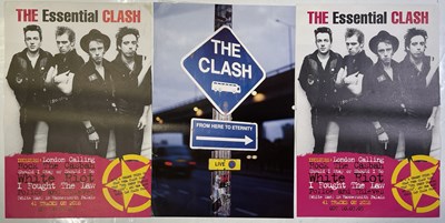 Lot 225 - THE CLASH - THREE POSTER SET