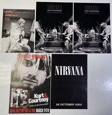 Lot 223 - NIRVANA - FIVE DISPLAY POSTERS