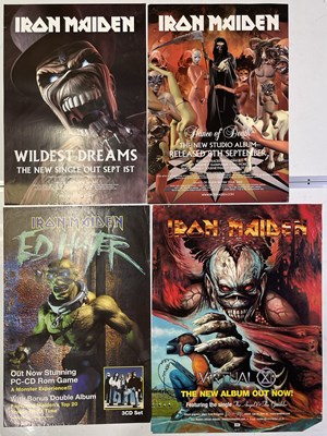 Lot 222 - IRON MAIDEN - FOUR ORIGINAL POSTERS