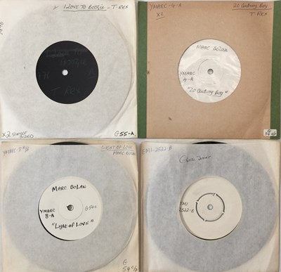 Lot 74 - T-REX AND GLORIA JONES 7" TEST PRESSINGS/ACETATE