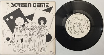 Lot 75 - THE SCREEN GEMZ - I JUST CAN'T STAND CARS C/W TEENAGE TEENAGE - INFLATABLE RECORDS