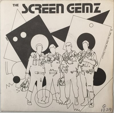 Lot 75 - THE SCREEN GEMZ - I JUST CAN'T STAND CARS C/W TEENAGE TEENAGE - INFLATABLE RECORDS