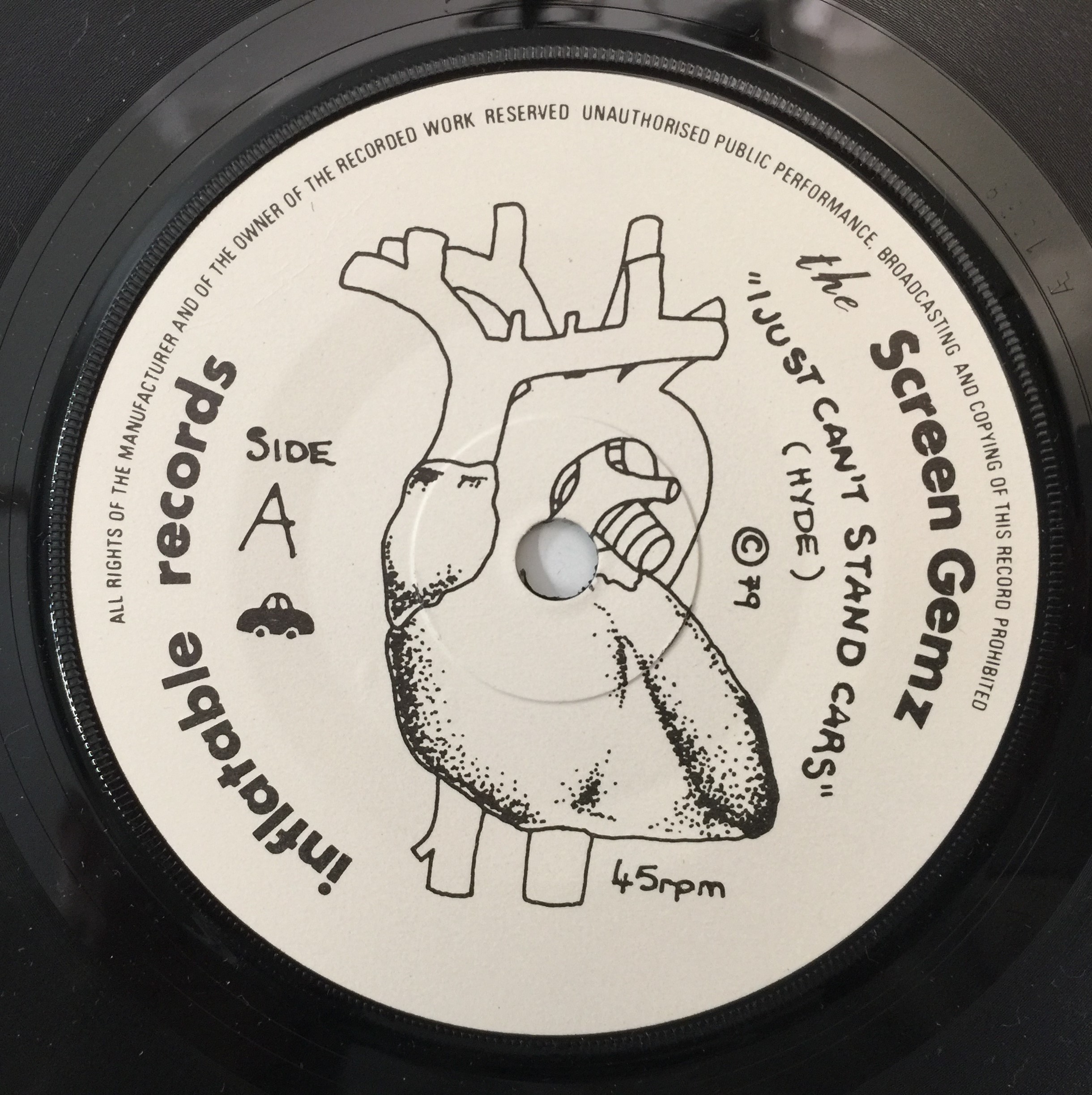 Lot 75 - THE SCREEN GEMZ - I JUST CAN