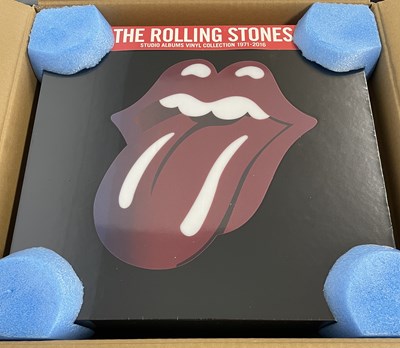 Lot 105 - THE ROLLING STONES - STUDIO ALBUMS VINYL COLLECTION 1971-2016 (2018 BOX SET - 602557974867)