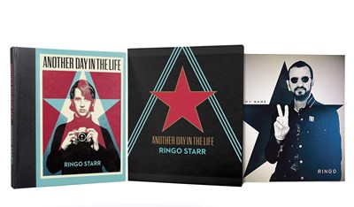 Lot 2 - THE BEATLES - RINGO STARR - GENESIS PUBLICATIONS - ANOTHER DAY IN THE LIFE COLLECTOR EDITION.