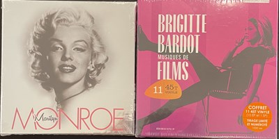 Lot 114 - BRIGITTE BARDOT/MARILYN MONROE - 7" BOX SETS