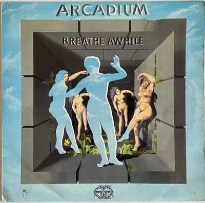 Lot 124 - ARCADIUM - BREATHE AWHILE LP (ORIGINAL UK COPY - MIDDLE EARTH MDLS 302)