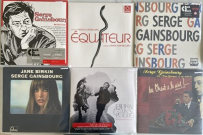 Lot 125 - SERGE GAINSBOURG - LP COLLECTION