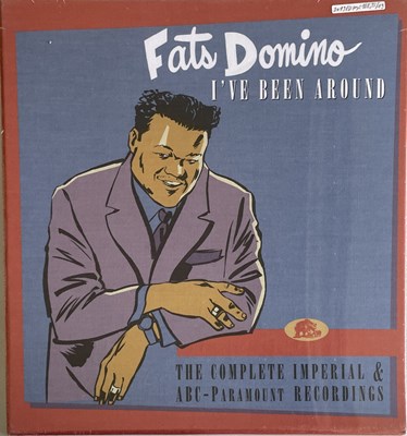 Lot 132 - FATS DOMINO - I'VE BEEN AROUND - THE COMPLETE IMPERIAL & ABC-PARAMOUNT RECORDINGS (12 x CD BOX SET - BCD17579)