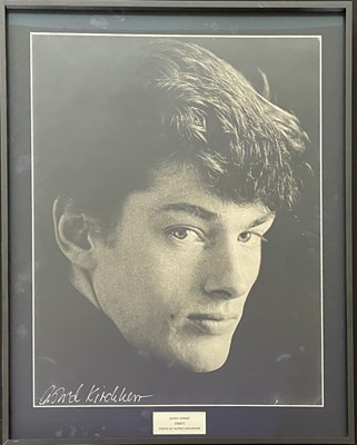 Lot 29 - ASTRID KIRCHHERR - A SIGNED ORIGINAL PHOTOGRAPH DEPICTING JACKIE LOMAX.